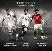 FIFA最佳球员前三数据大PK：萨拉赫陪跑！梅西8